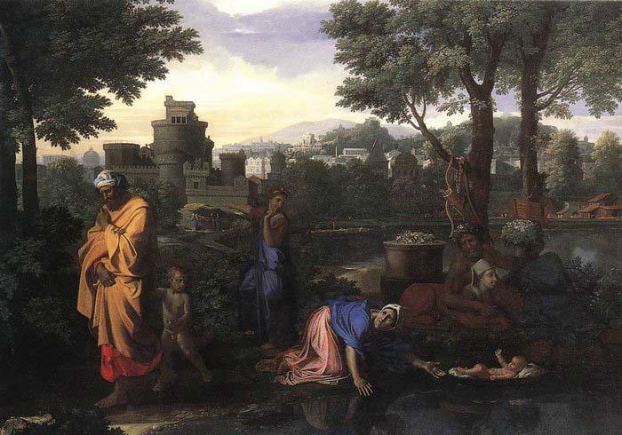Nicolas Poussin The Exposition of Moses Germany oil painting art